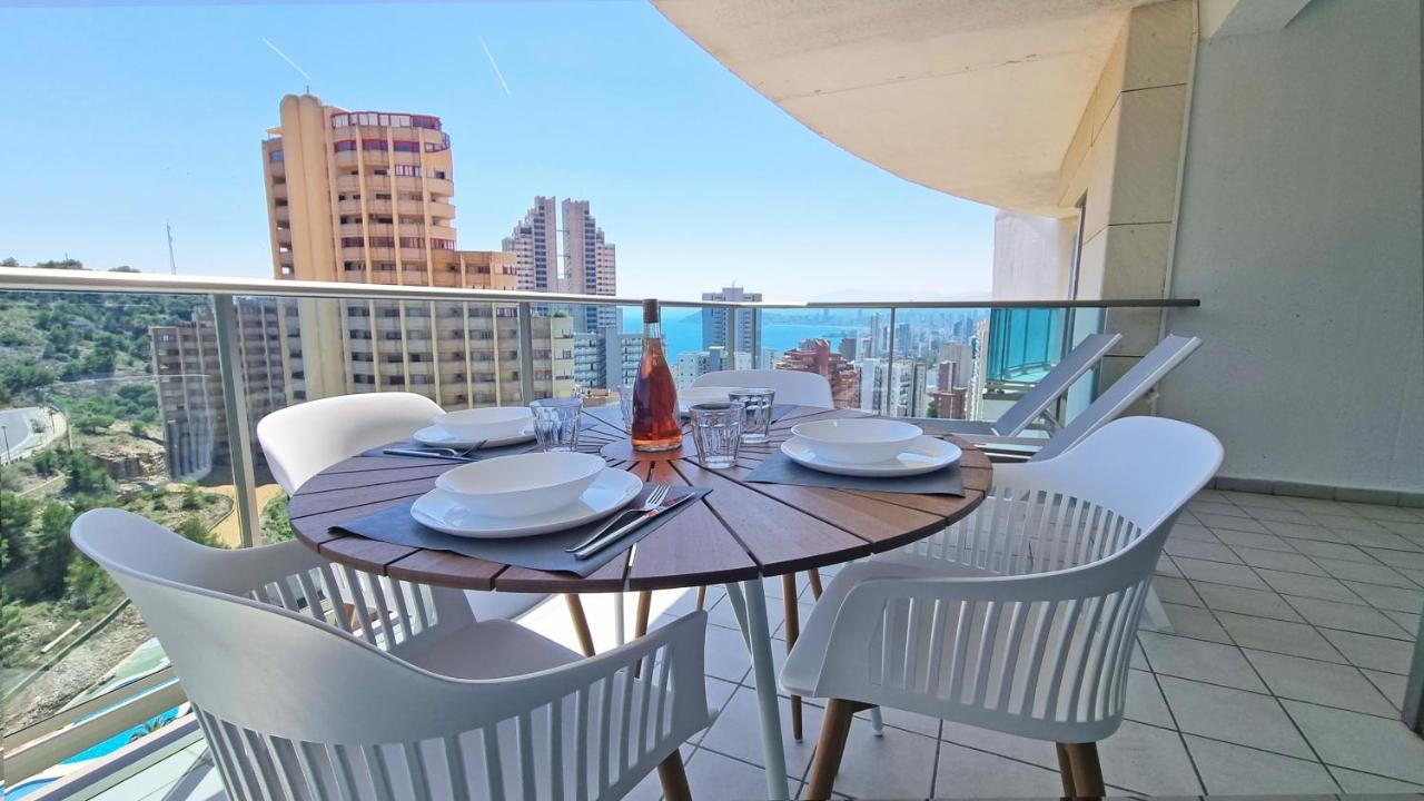 Skyline 9 Apartamento De 2 Dormitorios Soleado Con Terraza Privada ベニドルム エクステリア 写真